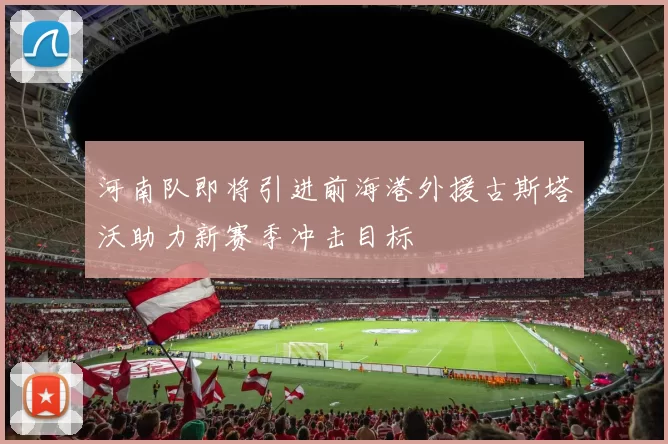 河南队即将引进前海港外援古斯塔沃助力新赛季冲击目标